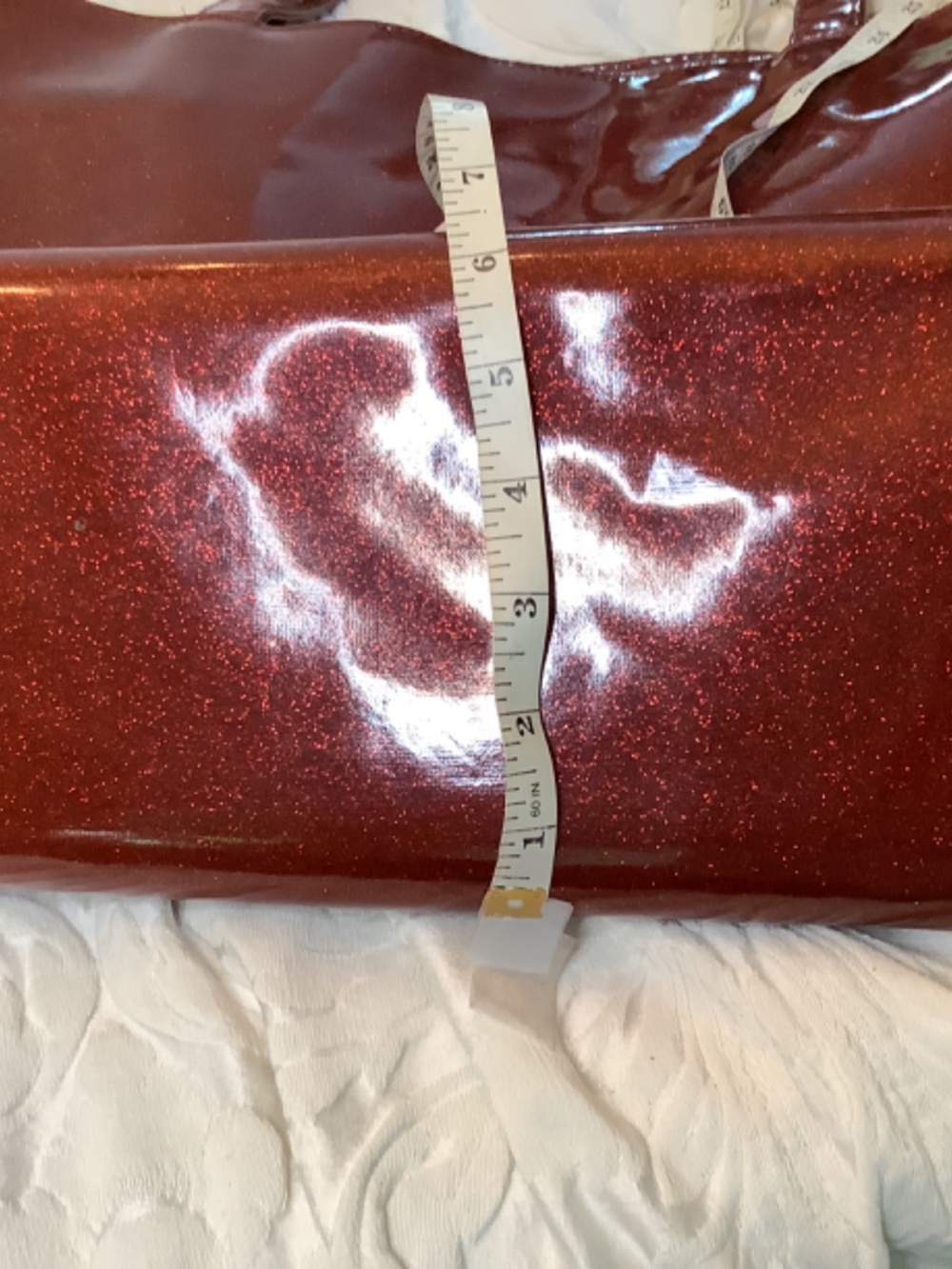 NWT Makeup Junkie weekender‎ red tote - Picture 11 of 13